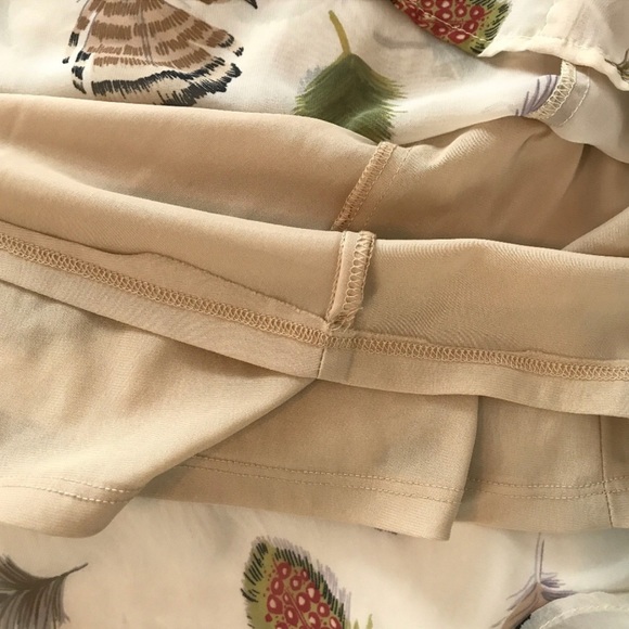 Show Me Your Mumu Tan Feather Print Dress - Picture 5 of 6